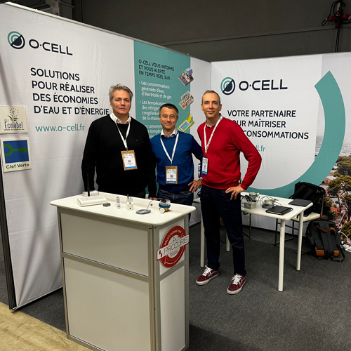 L'équipe O-CELL accompagne les campings dans leur maitrise de la consommation d'eau, d'électricité et de GAZ