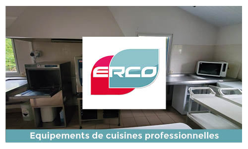 ERCO, équipement -cuisines professionnelles dans les campings